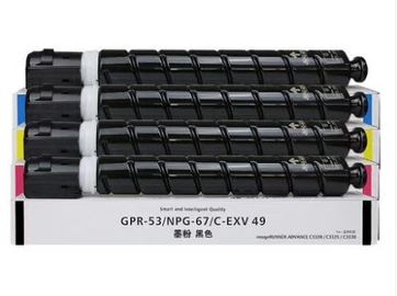 Cartuchos de tinta de encargo de la impresora de Canon GPR-53 NPG-67 C-EXV49 para Canon IR-ADV C3330 3325 3320L