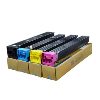 Cartucho de tóner TN711 para Konica Minolta Bizhub C654 C754 Negro / Ciano / Amarillo / Magenta