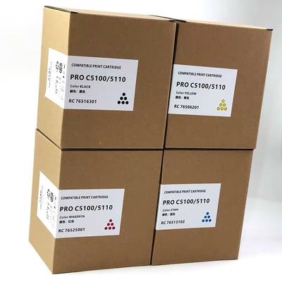 Cartucho de tóner Ricoh para la impresora Pro C5100/5110 con 26000 páginas de rendimiento y 1 1 reemplazo de los defectuosos