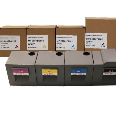 Cartucho de tóner de Ricoh para la impresora Ricoh MPC8002/6502 con pruebas previas al envío al 100%