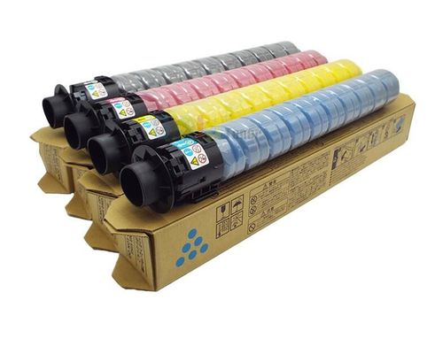 Cartucho de tóner de Ricoh para MPC4503 MPC5503 MPC6003 de la serie Aficio negro amarillo ciano colores magenta y 18 meses incluidos