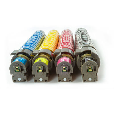 Cartucho Ricoh Toner diseñado para fotocopiadoras Ricoh MP C4501 5501 que ofrecen rendimiento de página y rendimiento de impresión constante