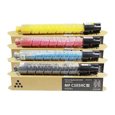 Cartucho Ricoh Toner compatible con las impresoras Ricoh MP C4501 5501 que ofrecen rendimiento de página y materia prima de grado AAA