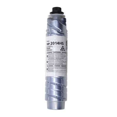 MP2014D Cartucho de tóner para Ricoh 12K Producción de página 1.53 Negro Grado 4% Toner Rate de desperdicio Servicio excelente