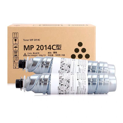MP2014D Cartucho de tóner para Ricoh 12K Producción de página 1.53 Negro Grado 4% Toner Rate de desperdicio Servicio excelente
