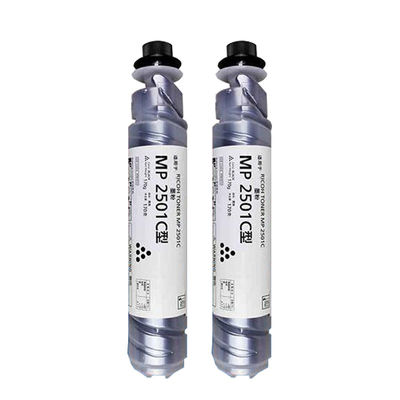 Orden de muestra disponible para el ensayo del cartucho de tóner negro Ricoh MP2501C para MP2014 MP2001 MP2501 copiadora