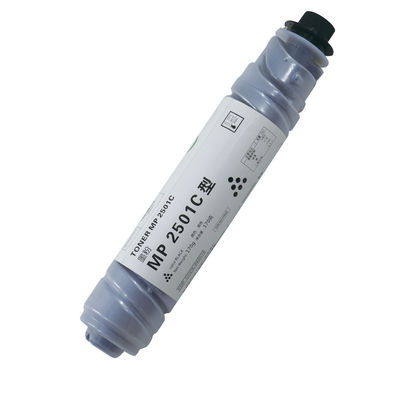 Orden de muestra disponible para el ensayo del cartucho de tóner negro Ricoh MP2501C para MP2014 MP2001 MP2501 copiadora