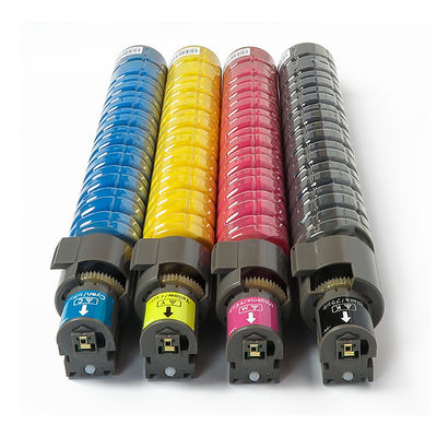 Cartucho Ricoh Toner compatible con la serie Ricoh MP C4501 MP C5501 proporcionando impresión consistente y tóner completo con chip