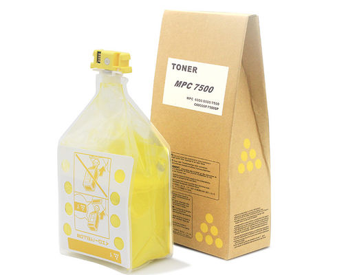 Cartucho de tóner de Ricoh para MPC7500 Aficio MPC6000/C6001/C6501/C6501SP/C7500 Impresoras AAA Materia prima de grado 18 meses Directo