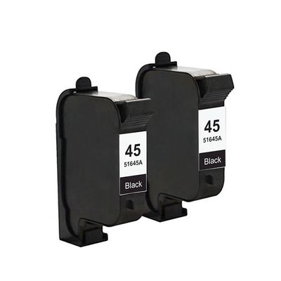 Para HP 45 51645A MSDS Cartucho de impresora de inyección de tinta para el trazador de disolventes